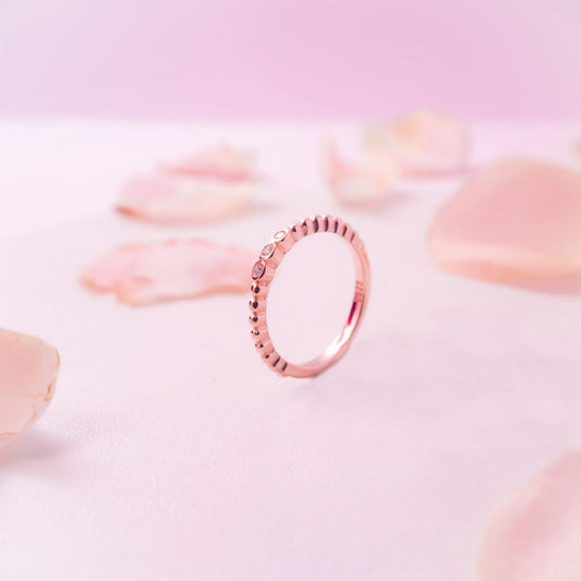 Trinity Spark Crystal Ring