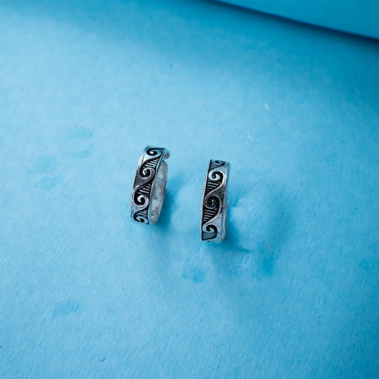 Vintage Engraved Adjustable Toe Ring