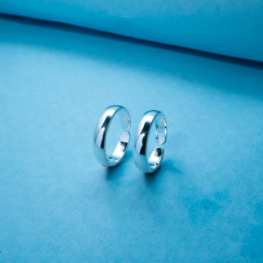 Classic Polished Band Toe Ring