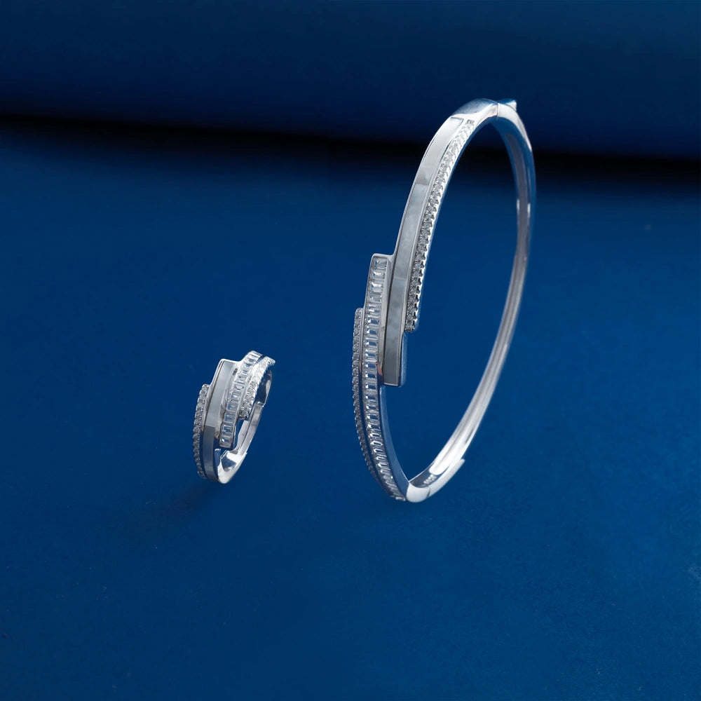 Celeste Crystal Bracelet & Ring Combo