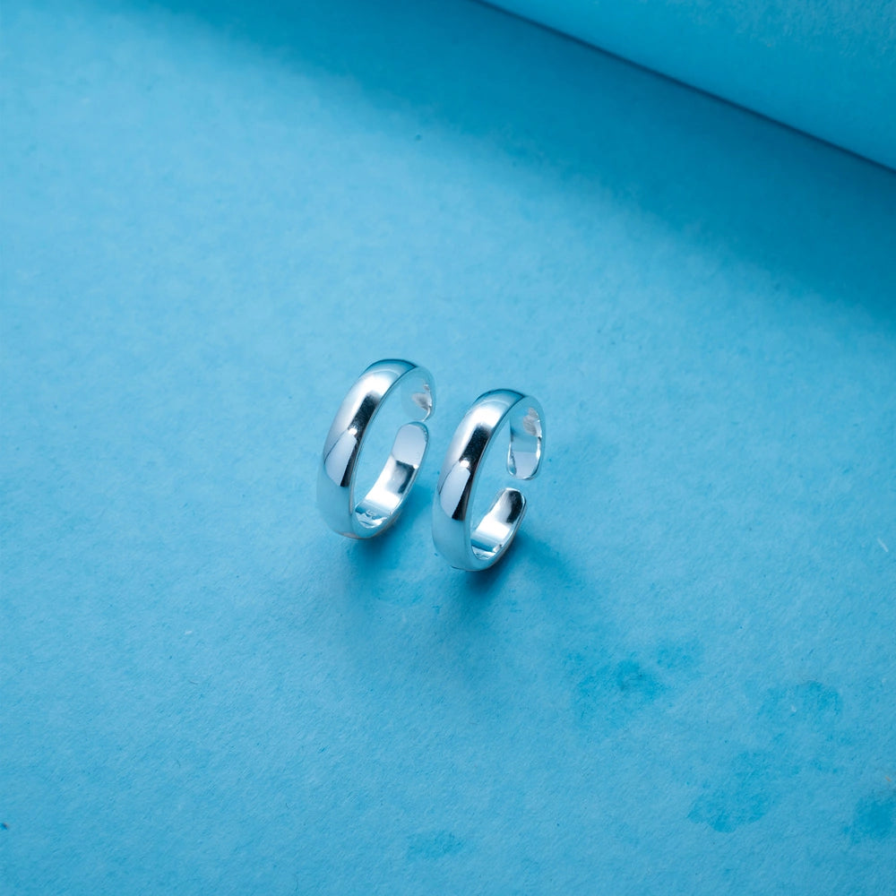 Classic Polished Band Toe Ring