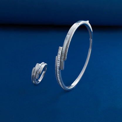 Celeste Crystal Bracelet & Ring Combo