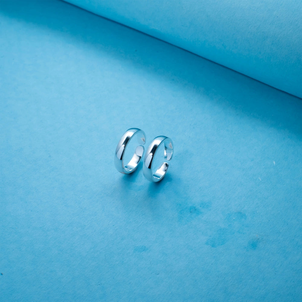 Classic Polished Band Toe Ring