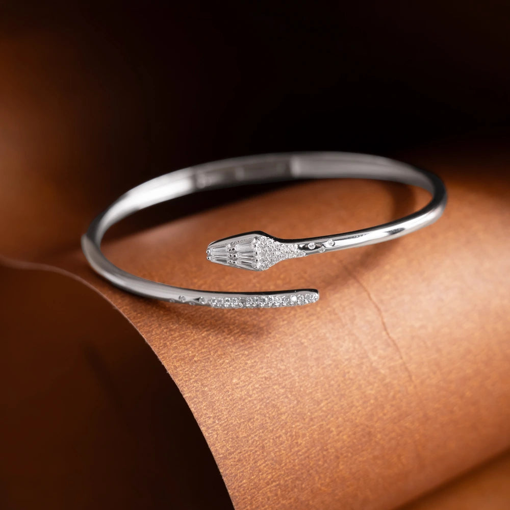 Diamond Arrow Cuff Bracelet
