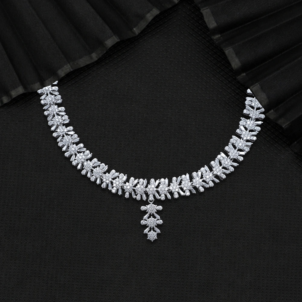 Imperial Bloom Diamond Choker Set