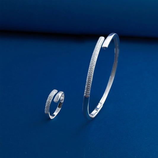 Luna Spark Tennis Bracelet & Ring Set