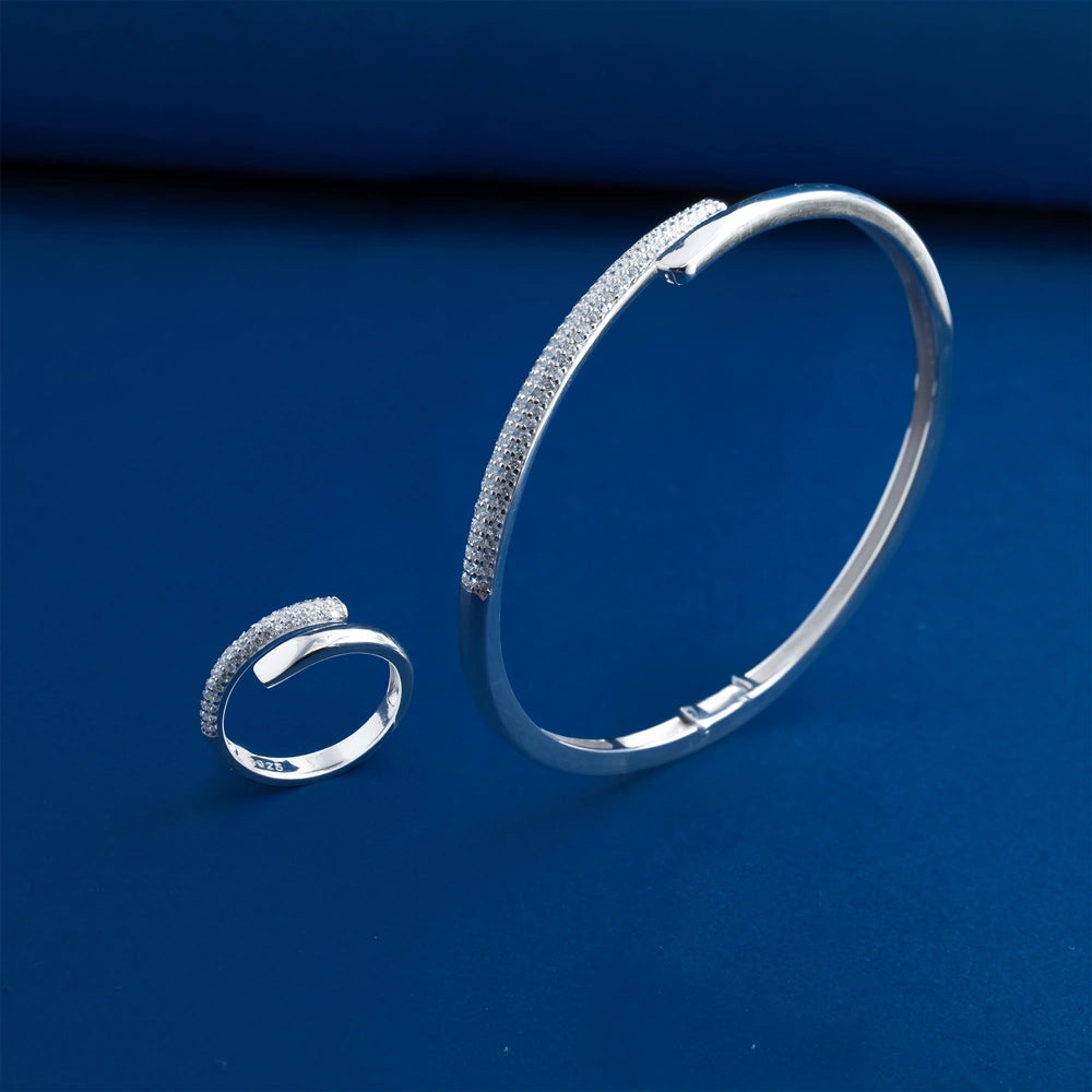 Luna Spark Tennis Bracelet & Ring Set