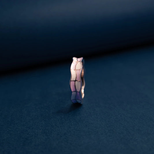 Blush Mosaic Ring