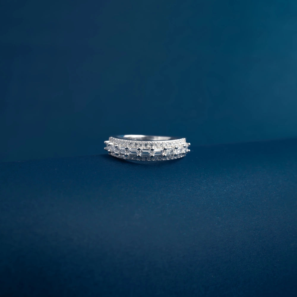 Baguette Luxe Eternity Ring