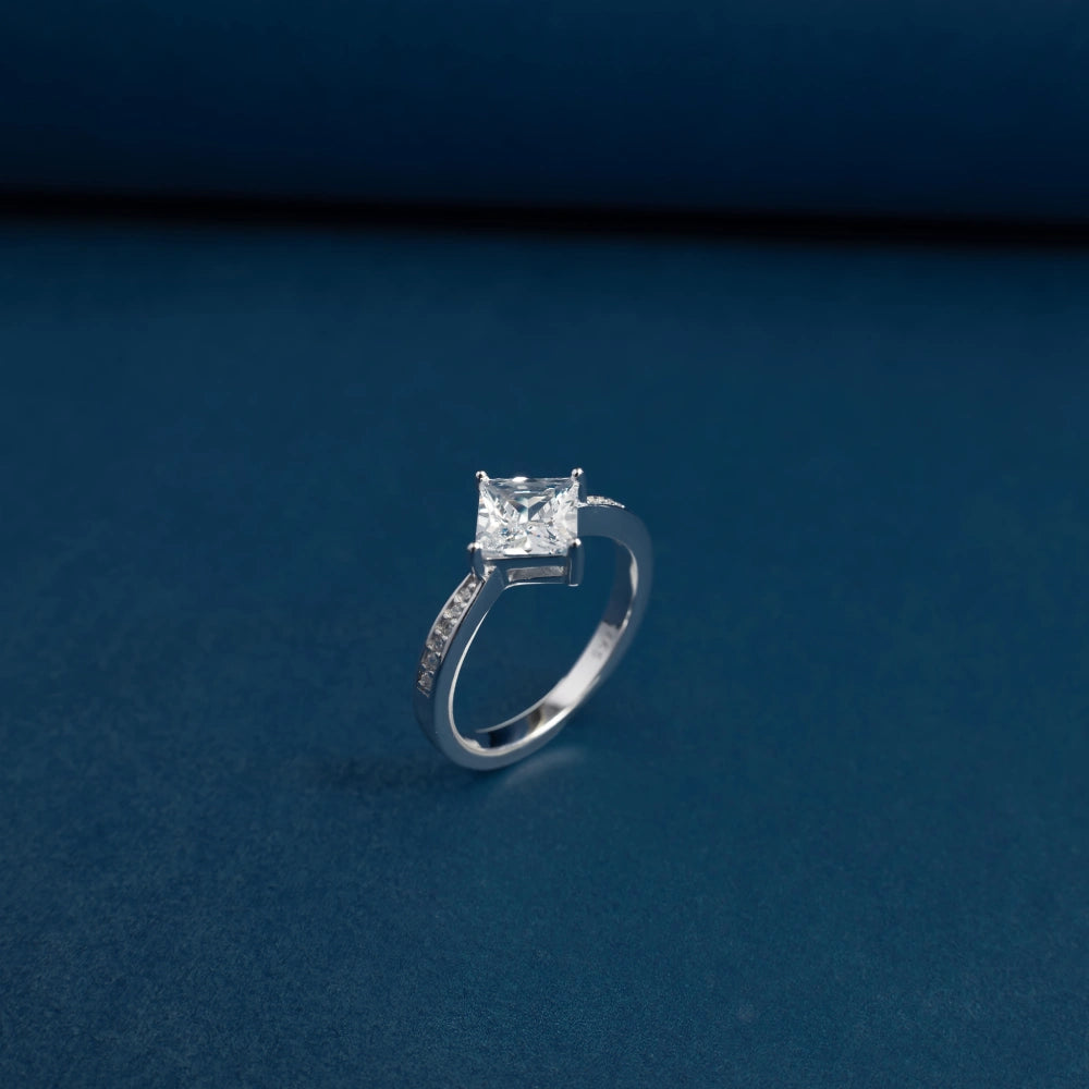 Princess Cut Solitaire Ring