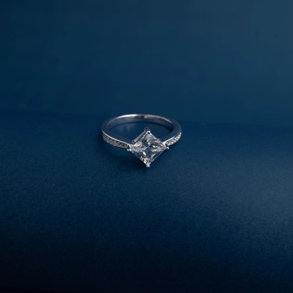 Princess Cut Solitaire Ring