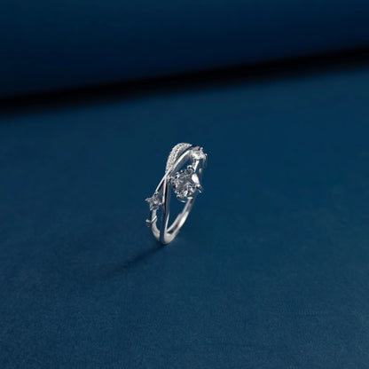 Twilight Crossing Crystal Ring