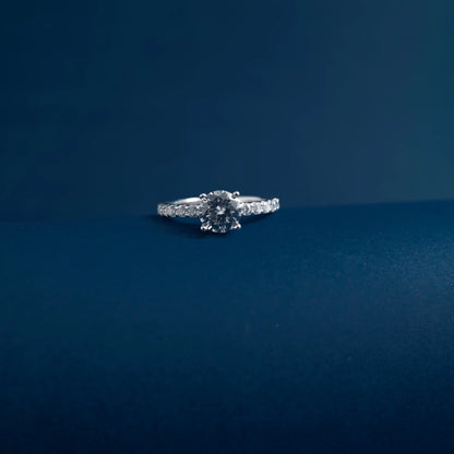 Eternal Spark Solitaire Ring
