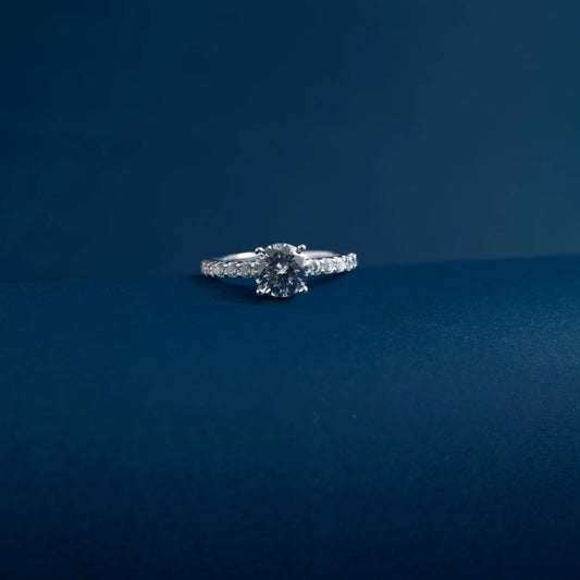 Eternal Spark Solitaire Ring