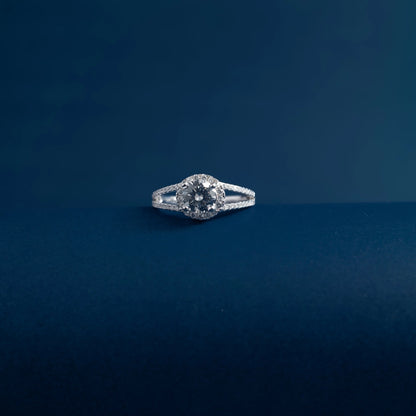 Celestial Halo Brilliance Ring