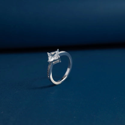 Princess Cut Solitaire Ring