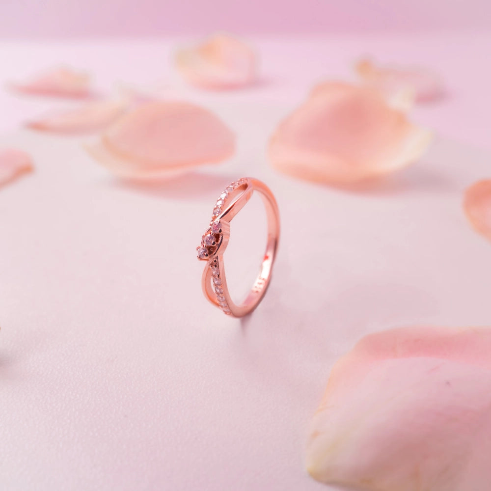 Infinity Bloom Crystal Ring