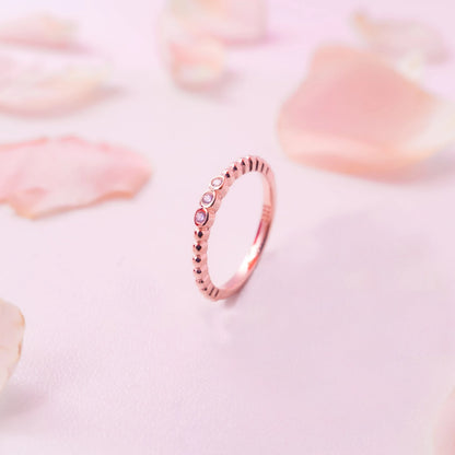 Trinity Spark Crystal Ring
