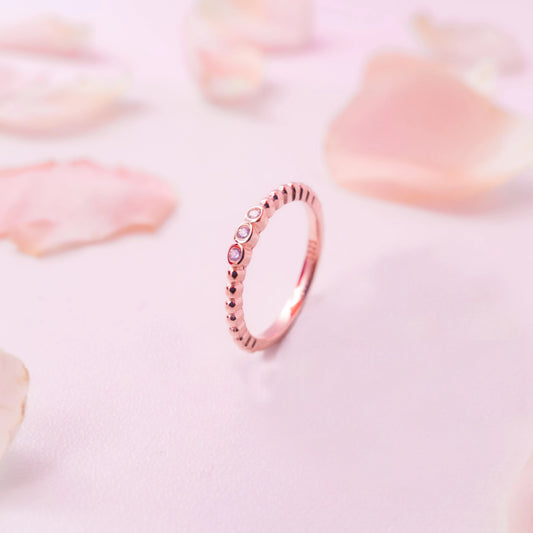 Trinity Spark Crystal Ring