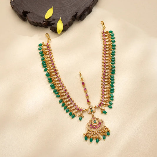Ruby Stone Sheesh Phool